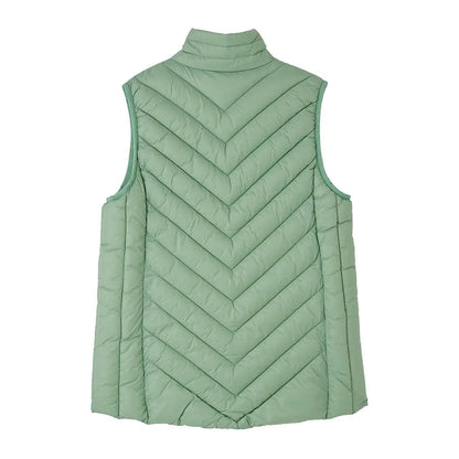 Light green quilted Lighthouse Laurel Gilet perfect for stylish ladies’ layering