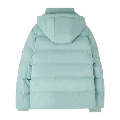 Light blue Lighthouse Margot Ladies coat with hood, perfect for chilly days