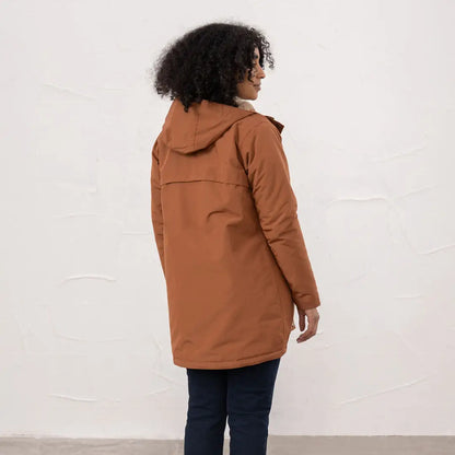 Lighthouse Scarlet Ladies Coat in rust for outdoors and country clothing, perfect for hunting