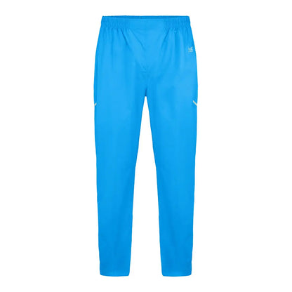 Bright blue Mac In A Sac Origin 2 zip overtrousers with elastic waistband for comfy style