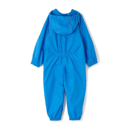 Blue hooded rain suit Mac in a Sac Origin 2 Puddlesuit packable waterproof breathable rainsuit