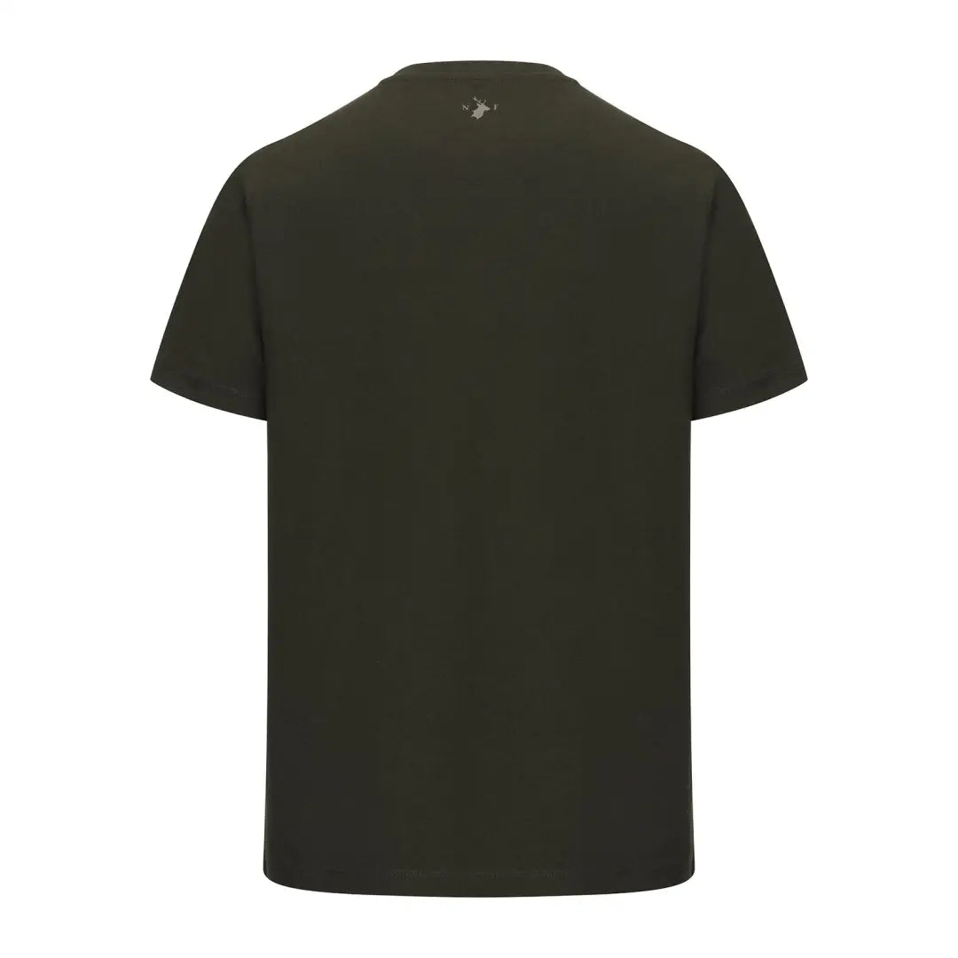 Dark green t-shirt from New Forest, perfect for country clothing and outdoors adventures