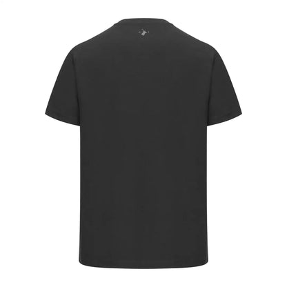 Black short-sleeved New Forest 2-Tone Graphic T-Shirt for country clothing and outdoors