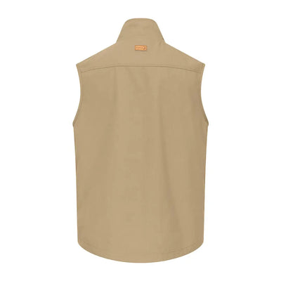 Khaki sleeveless vest from the New Forest Explorer Gilet collection for outdoor adventures