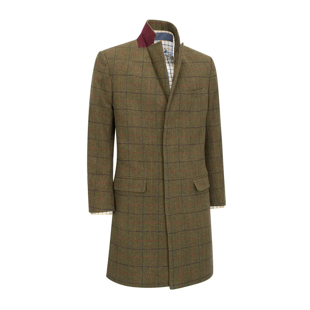 Long tweed jacket mens online