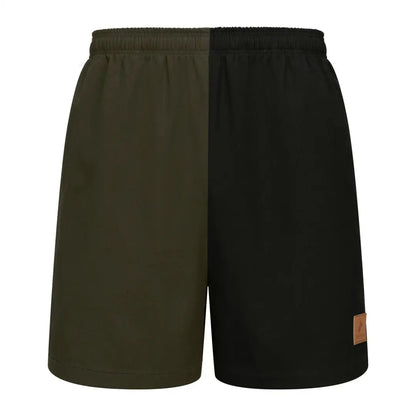 Two-tone rugby shorts from New Forest Harlequin, perfect for country clothing and hunting