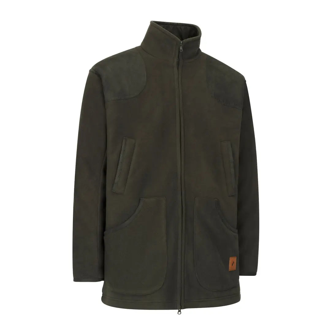 Olive green Forest Hawker waterproof fleece jacket from New Forest Hawker Collection