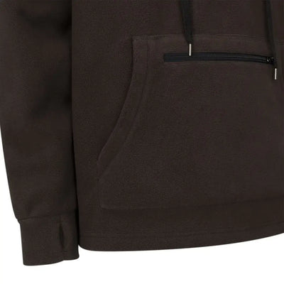 Brown hooded sweatshirt from the New Forest Heathland Hoodie collection, perfect for forest lovers