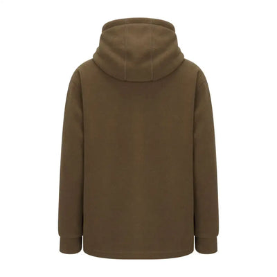 Olive green forest heathland hoodie displayed in the New Forest Heathland Hoodie product