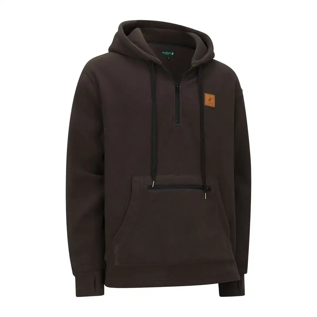 Dark brown Forest Heathland Hoodie, comfy hooded sweatshirt perfect for casual wear
