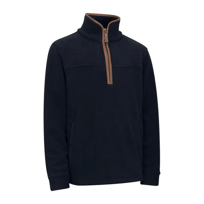Navy blue Knightwood quarter zip fleece perfect for style and comfort