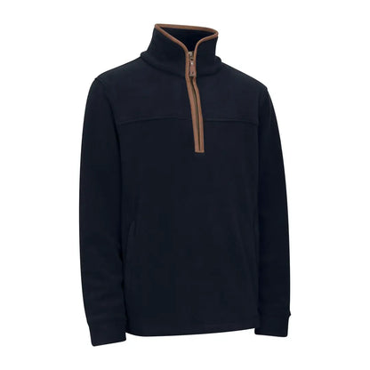 Navy blue Knightwood quarter zip fleece perfect for style and comfort