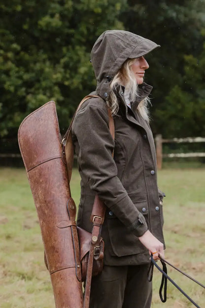 Woman in hunting attire wearing a New Forest Ladies Country Sport Jacket