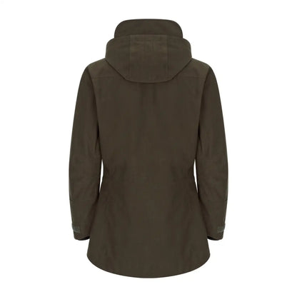 Dark olive green hooded zipper jacket from New Forest Ladies Country Sport collection