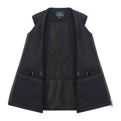 Open black mesh dog training vest from New Forest Ladies Dog Training Vest