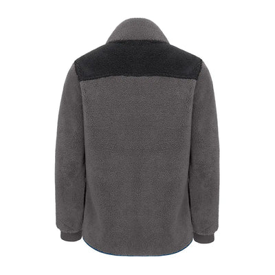 Gray fleece jacket from New Forest, cozy fox fibre pile for warm comfort