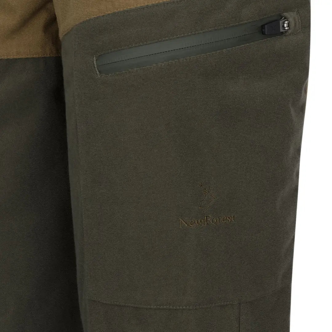 Green and brown New Forest Ladies Nightjar Trousers perfect for outdoor adventures