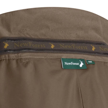 Brown jacket interior showcasing the stylish New Forest Ladies Nightjar Trousers