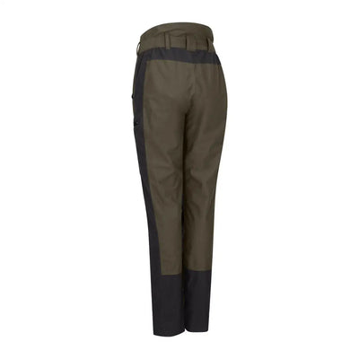 Olive green and black New Forest Nightjar Trousers perfect for outdoor adventures