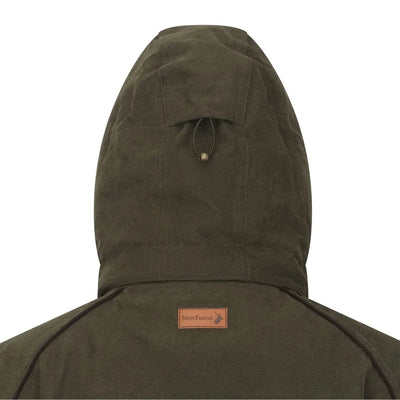 Green hooded jacket from the New Forest Ladies Robyn Jacket collection showing forest ladies robyn style