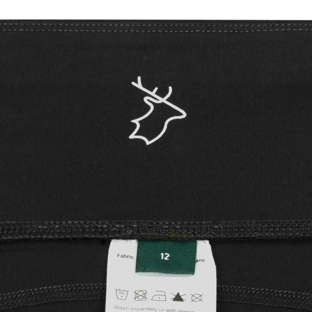Black forest trek leggings with deer logo from New Forest Ladies Trek Leggings