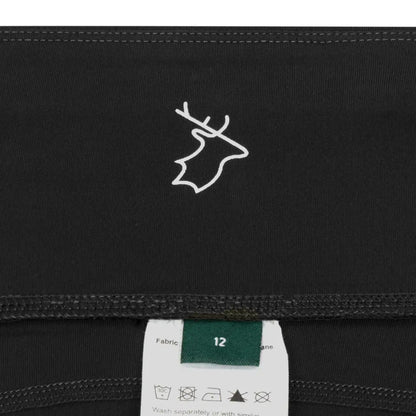 Black forest trek leggings with deer logo from New Forest Ladies Trek Leggings