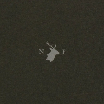 Deer head logo on New Forest long sleeve t-shirt design for a stylish look