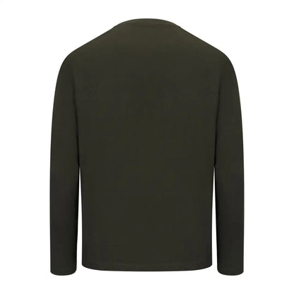 Olive green long sleeve t-shirt from the New Forest collection for stylish comfort