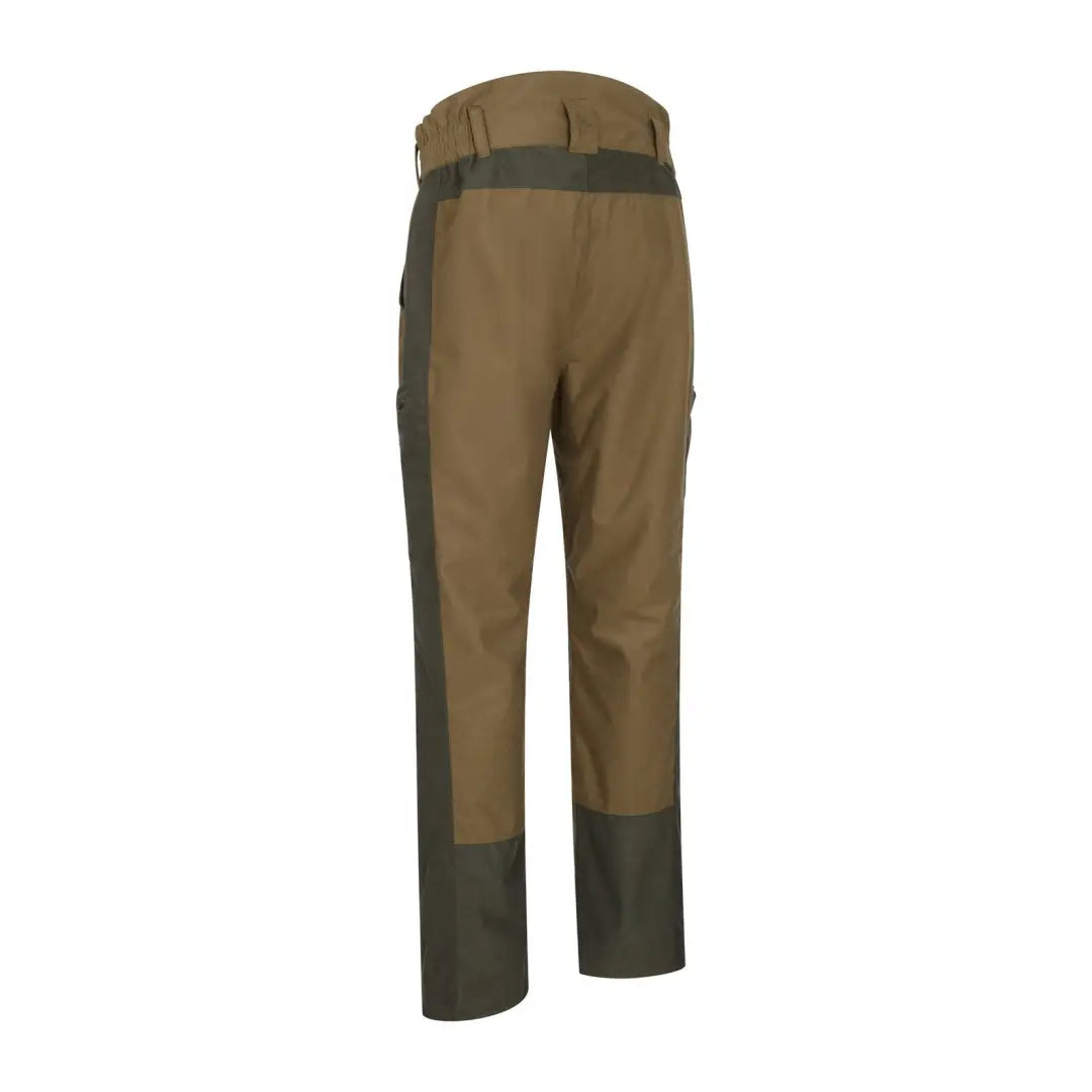 Brown and green outdoor pants for adventure - New Forest Nightjar Trousers