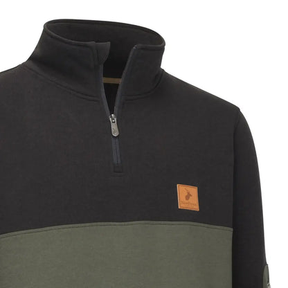 Two-tone New Forest Osprey Quarter Zip Jumper perfect for stylish, cozy comfort
