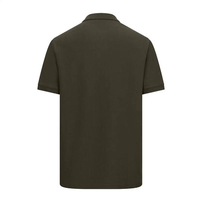 Olive green New Forest Pique Polo Shirt perfect for casual wear and style