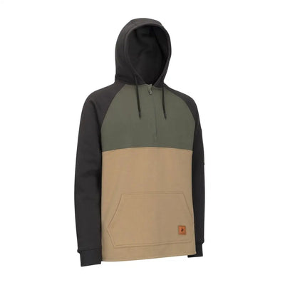 Color-blocked design of the New Forest Raptor Hoodie for stylish comfort