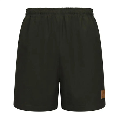 Dark green rugby shorts from New Forest Rugby Shorts, great for country clothing or hunting