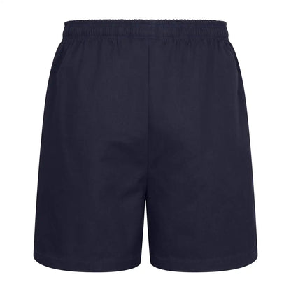 Navy blue rugby shorts from New Forest Rugby Shorts, great for country clothing and hunting
