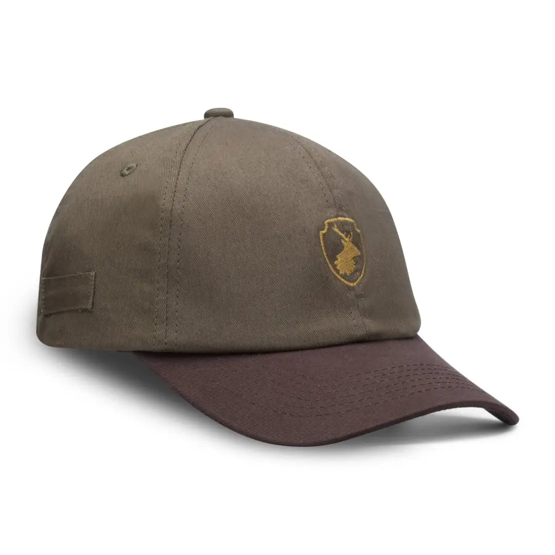 Two-tone New Forest Stag Baseball Cap featuring an embroidered logo for a stylish look