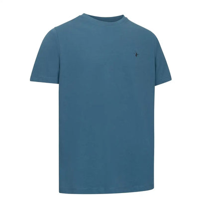 Blue crew neck t-shirt from New Forest T-Shirt 2-Pack, perfect for country clothing lovers