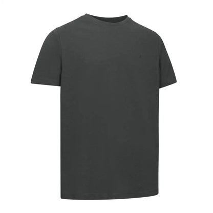 Gray short-sleeved t-shirt from New Forest T-Shirt 2-Pack, perfect for country clothing and outdoors