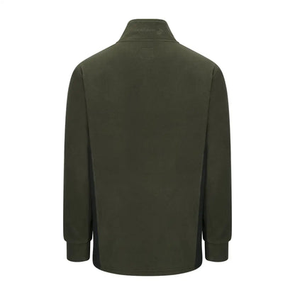 Olive green long-sleeved shirt from the New Forest Trail Fleece collection