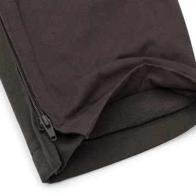 Brown forest winter woodland trousers with zipper in New Forest Winter Woodland collection