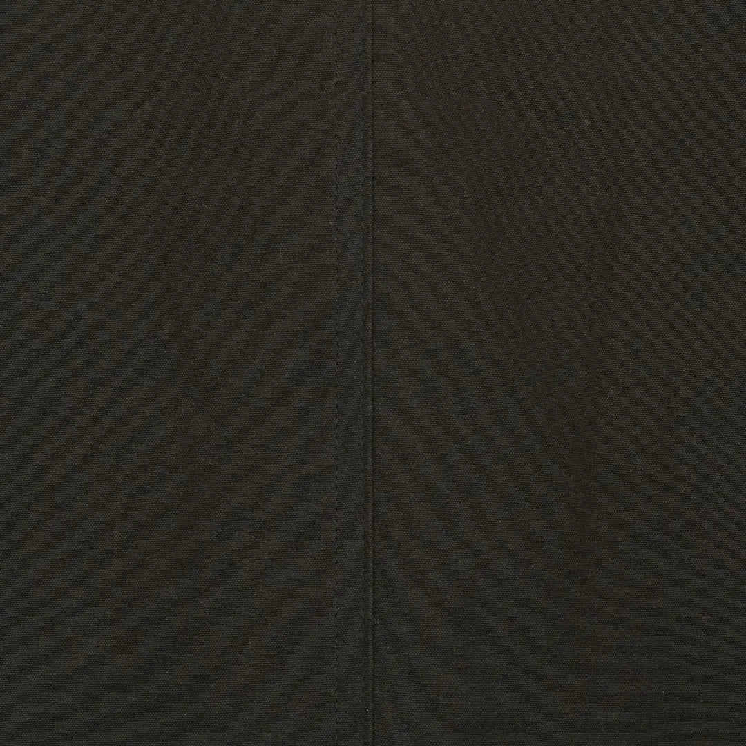 Dark fabric with seam on New Forest Woodsman Wax Jacket, perfect for woodsman wax lovers