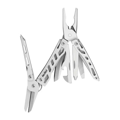 NexTool Flagship Mini Multi Tool with silver pliers for outdoors hunting