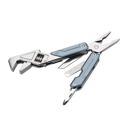 NexTool Light Wrench W2 multi-tool with adjustable wrench, knife, bits, and pliers