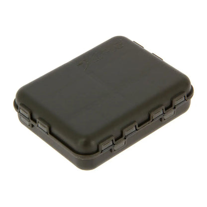 Rectangular black plastic NGT XPR Bit Box with textured exterior and hinged lid