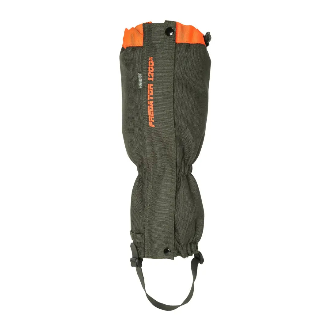 Stylish Outdoor Hiking Gaiters in Orange and Gray - Percussion Predator Gaiters
