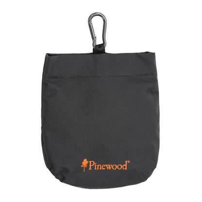 Black bag with carabiner, perfect for Pinewood Dog Sports and dog sports treats