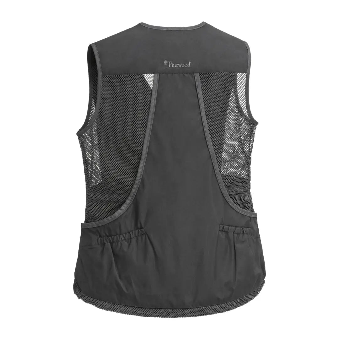 Gray mesh-backed Pinewood Ladies Dog Sport Vest 2.0 perfect for dog sport activities