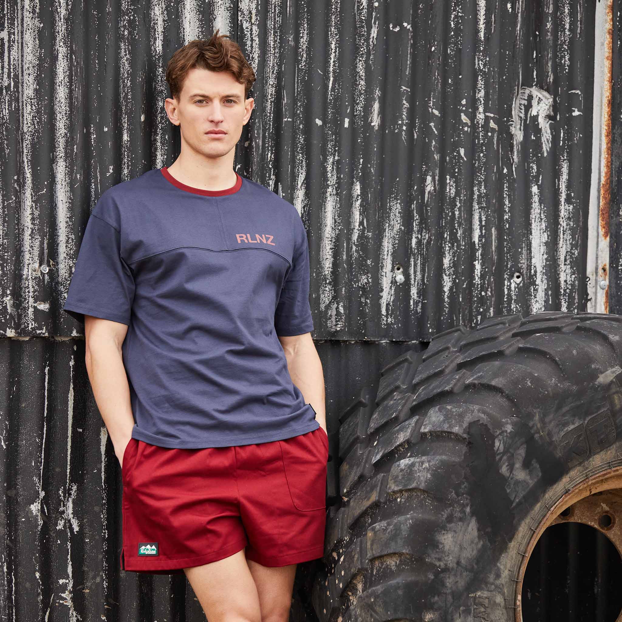 Ridgeline Hose Down T-Shirt#colour_navy