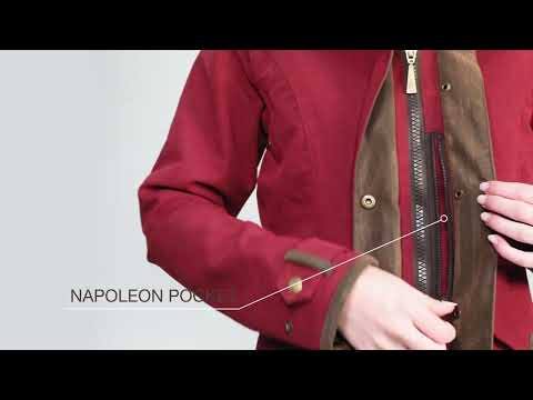 Baleno-Chelsea-Waterproof-Coat#colour_raspberry