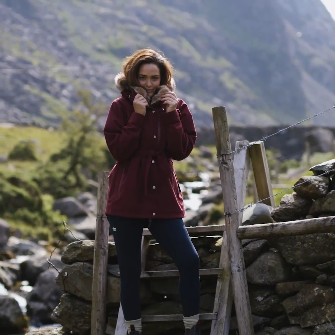 Load video: Ridgeline Ladies Monsoon Nordic Jacket
