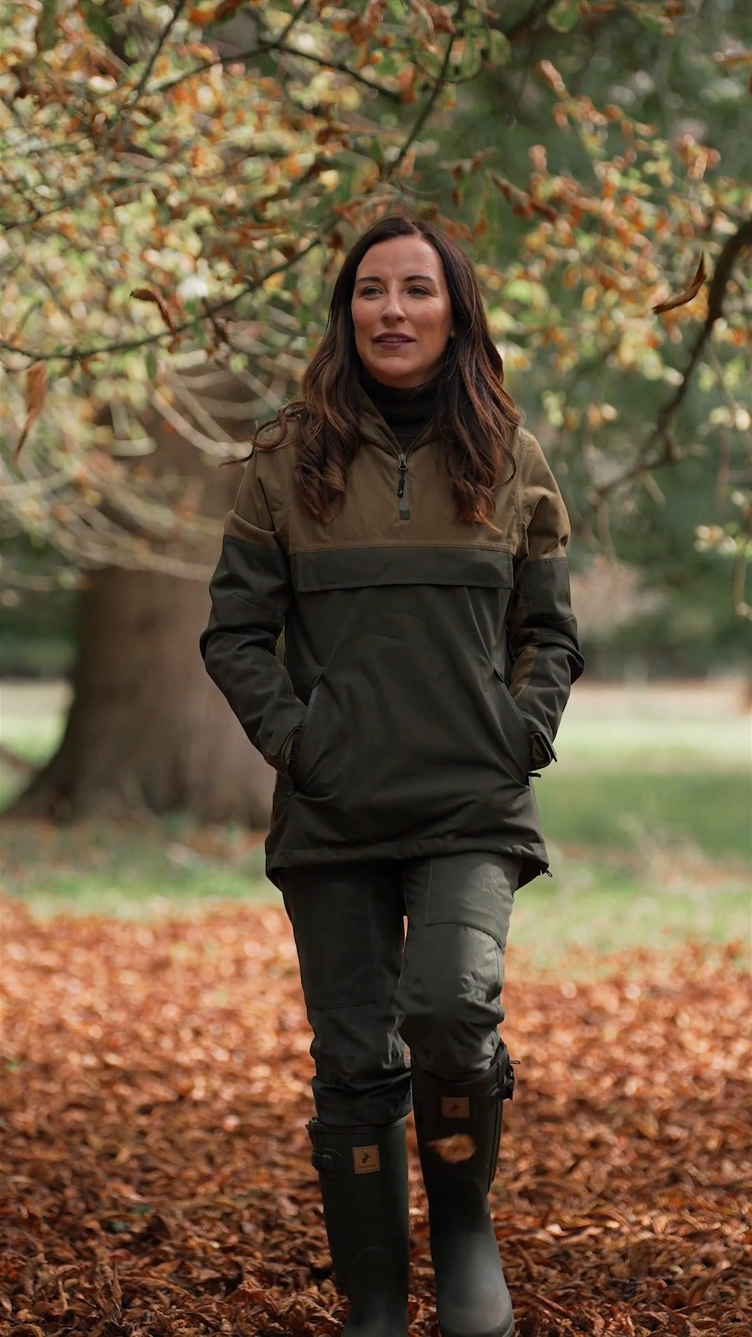 Load video: New Forest Ladies Nightjar Smock